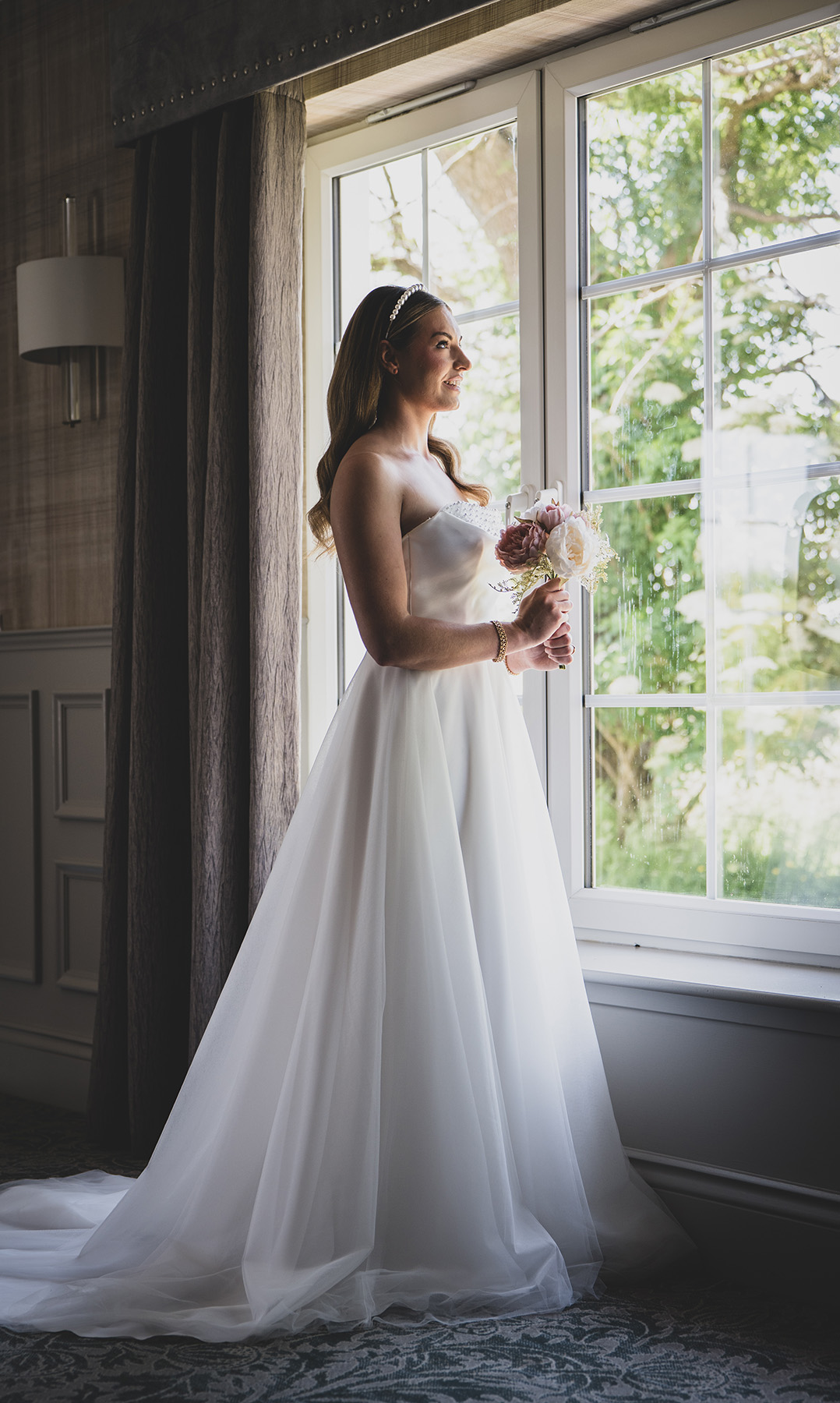 Bride at Window